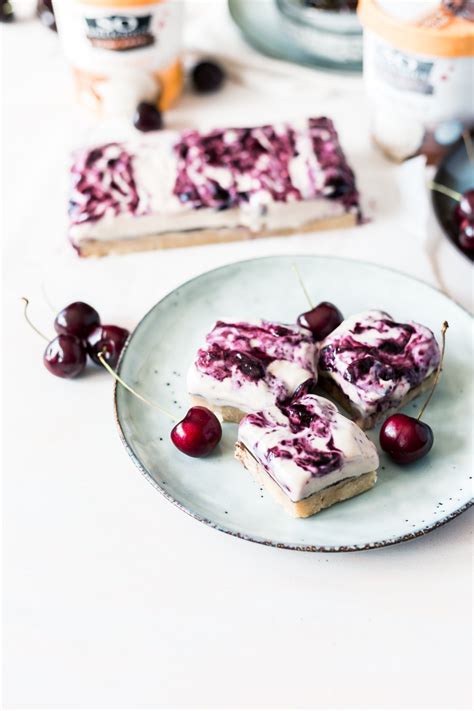 Vegan Black Jack Cherry Ice Cream Bars • A Simple Pantry