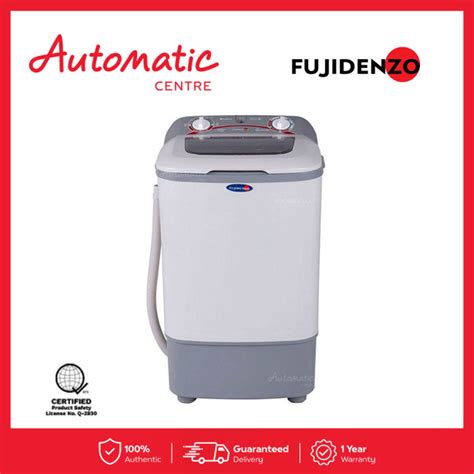 Fujidenzo Jws 680 68kg Single Tub Washing Machine With Rust Proof Base Plastic Body Lazada Ph