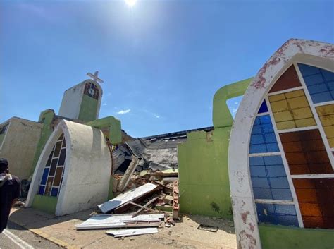 Zulia Cae Techo De La Iglesia Virgen Del Rosario De Aranzaz En Santa