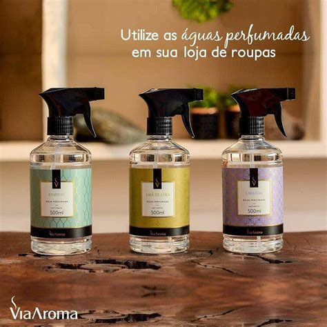 Comprar Água Perfumada Para Tecidos Jasmim Branco Via Aroma 500ml