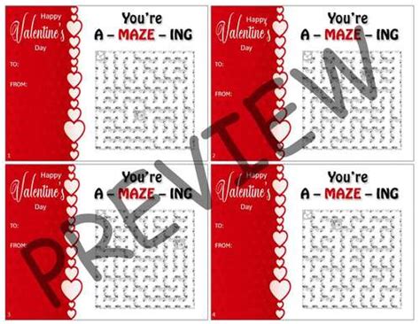 40 EDITABLE, PRINTABLE Valentines Day Cards From Teachers to Students ...