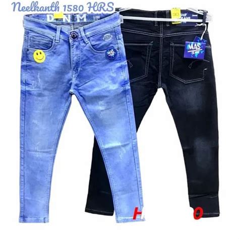 Comfort Fit Faded Sky Blue Jeans For Men At Rs 670piece In Lucknow