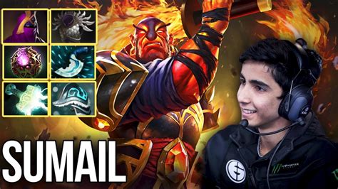 Eg Sumail New Meta Build Best Ember Spirit Dota 2 Youtube