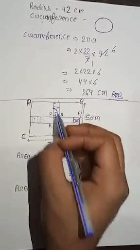 5 Two Roads Of Width 3 M Sun Perpendicular To Each Other Is The Middle