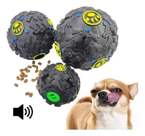 Soporte De Comida Para Perros Funny Sound Snack Ball Color S Negro S