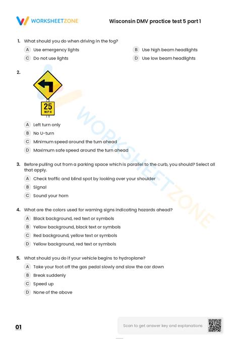 Free Wisconsin Dmv Permit Practice Tests Nadya Valaria