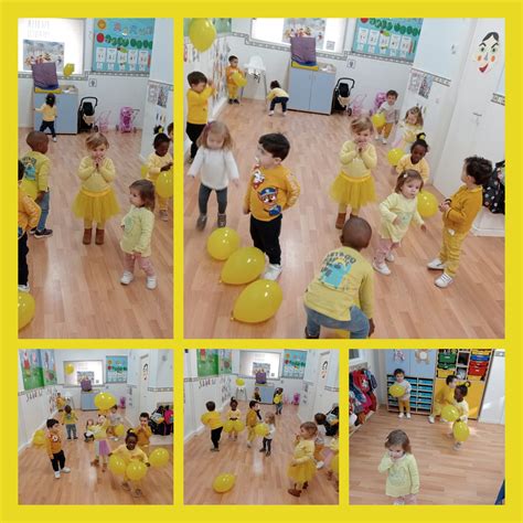 Aprendiendo el amarillo | COLEGIO MONTSERRAT