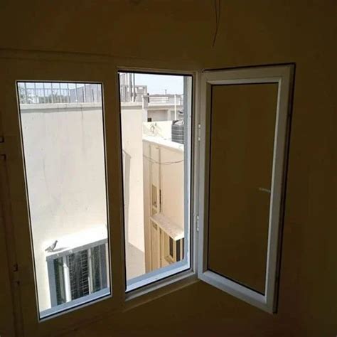 Mm Upvc Casement Double Door Window X Feet At Rs Sq Ft In