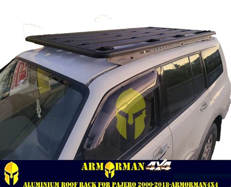 Aluminium Roof Rack For Pajero 2000 2018 Armorman4x4 Armorman 4x4