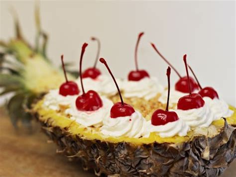 Piña Colada Frozen Pineapple Dessert Recipe Desserts Fruity Treats