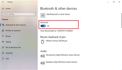 Cómo activar Bluetooth en Windows 10