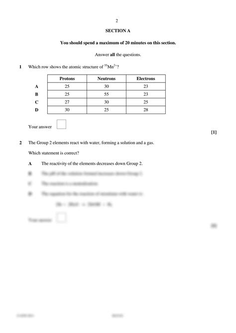 Solution Ocr A Level Chemistry Periodic Table Elements And Physical