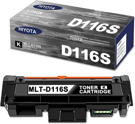 Mlt D116s Black Toner Cartridge Su844a Replacement For Samsung D116s Mltd116s Xpress