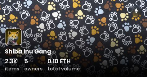 Shiba Inu Gang Collection Opensea