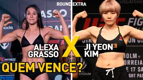 Palpite Jin Yeon Kim Vs Alexa Grasso Youtube