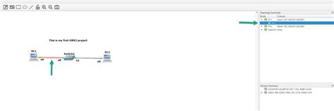 Your First Gns3 Topology Gns3 Documentation