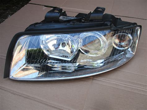 Lampa Prz D Audi A B Lewa Prawa Malysz Xenon Eu