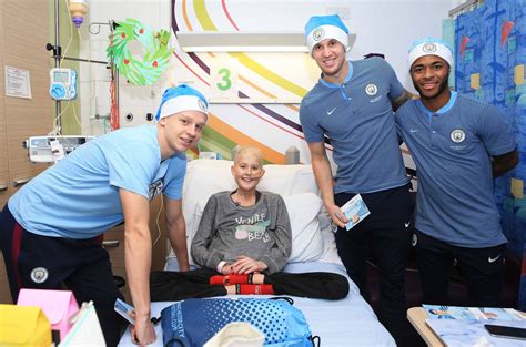 City Stars Bring Festive Cheers To Royal Manchester Childrens Hospital