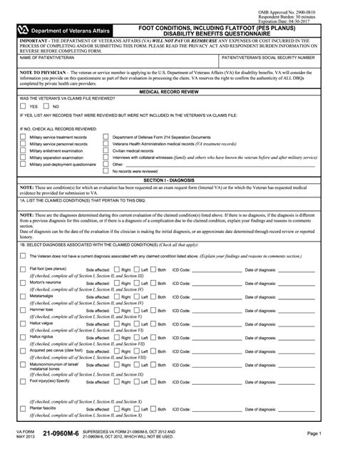 2013 Including Flatfoot Pes Fill Online Printable Fillable Blank