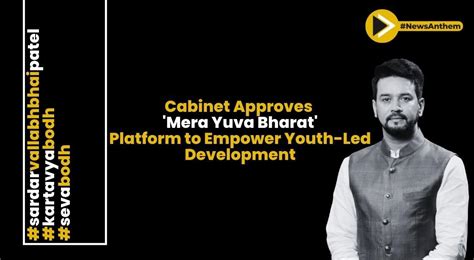 Cabinet Approves Mera Yuva Bharat Platform To Empower Youth Led Development