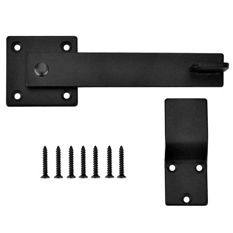 Buy Gate Latch, Two Sided Flip Gate Latch Barn Door Lock for Security and Privacy, Heavy Duty ...