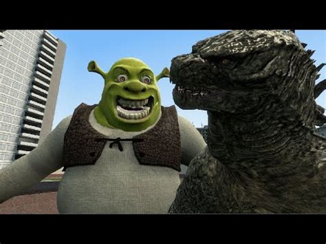 SFM Godzilla Vs Shrek YouTube