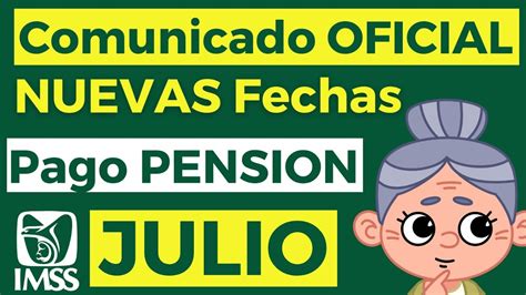 Este Dia Este Dia Depositan Pension De Julio Confirmado Aviso