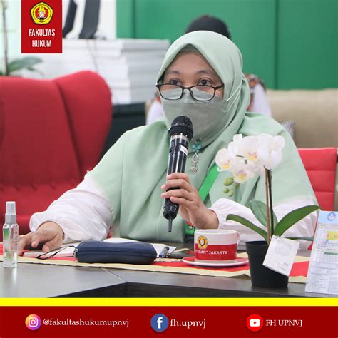 Fakultas Hukum Upn Veteran Jakarta Kedatangan Tamu Dari Puslitbang Hukum Dan Peradilan Mahkamah