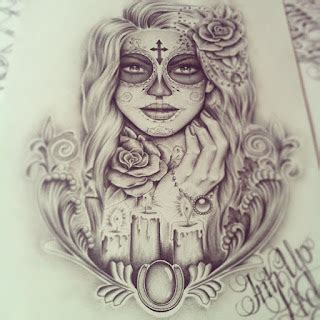 Desenhos Catrina Leles Tattoo