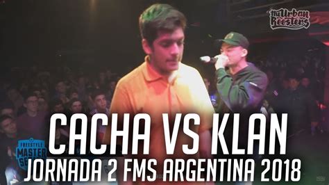 Analizando Klan Vs Cacha Jornada Fms Argentina Youtube