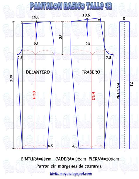 Blog de patronaje y diseño Sewing Pants Pants Sewing Pattern Trousers