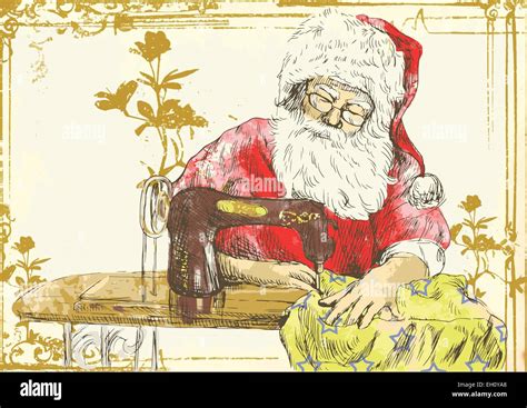 Heiliger Nikolaus Gemalt Stock Vektorgrafiken Kaufen Alamy