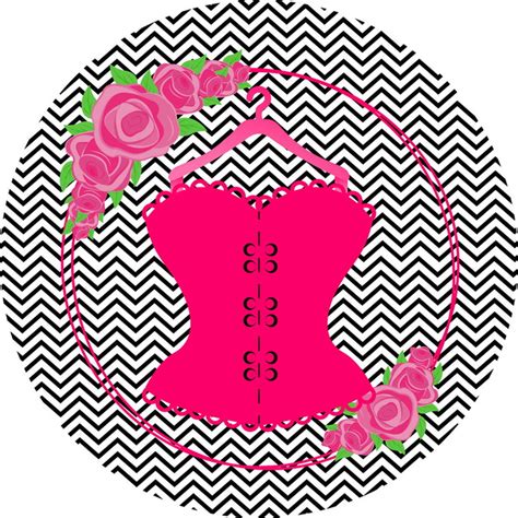 Painel Redondo Sublimado em Tecido Chá de Lingerie Elo