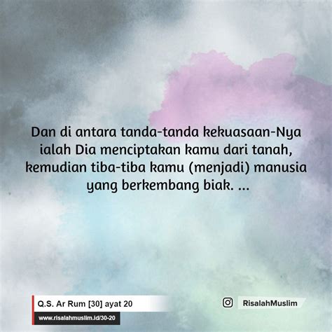 Detail Surat Ar Rum Ayat 20 21 Koleksi Nomer 15