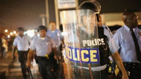 Michael Brown Shooting Ferguson Police Wear Cameras Bbc News