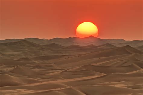 Sun, Desert, Landscape Wallpapers HD / Desktop and Mobile Backgrounds