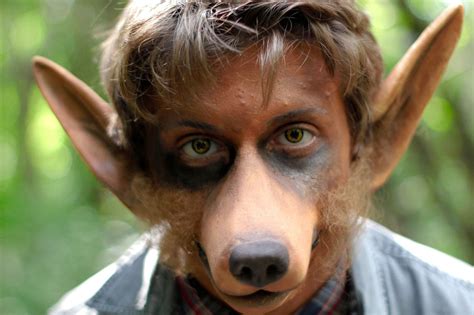 Wolf Muzzle Prosthetic Before Makeup Application — Morgana Mckenzie