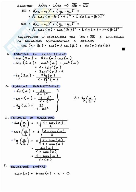 Appunti Analisi Matematica 1 Funzioni Elementari