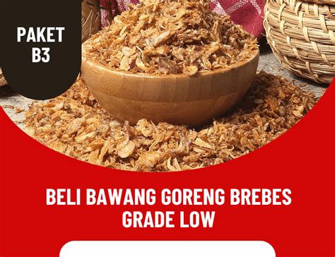 Supplier Bawang Goreng Renyah Kemang Nion Nion