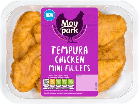 Tempura Chicken Mini Fillets Moy Park Chicken