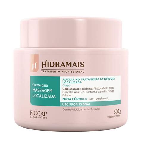 Hidramais Creme Para Massagem Localizada Phytocafeil 500g Cosméticos