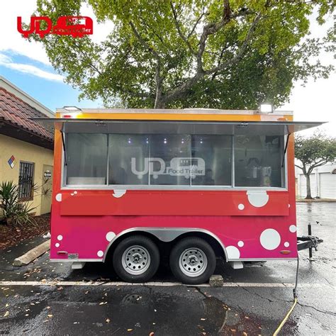 Ud Custom Mobile Hot Dog Ice Cream Cart Tacos Food Truck Street Vending