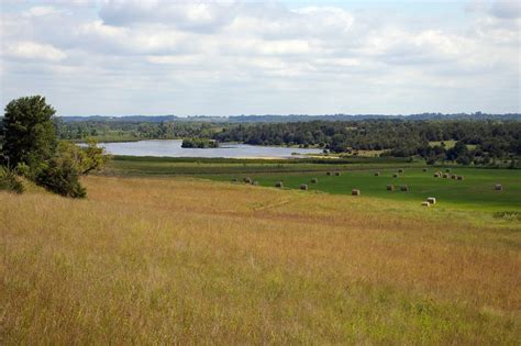 Pastoral scene in the Minnesota River Valley along the Minnesota Valley ...