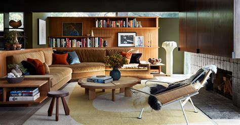 8 Mid-Century Modern Living Rooms Without an Eames Chair in Sight