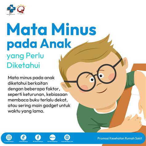 Mata Minus Pada Anak Yang Perlu Diketahui Rs Mardi Rahayu