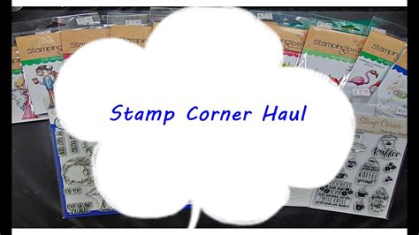 Basteln Der Erste Stamp Corner Haul Neue Stempel Entdeckt Und Gleich