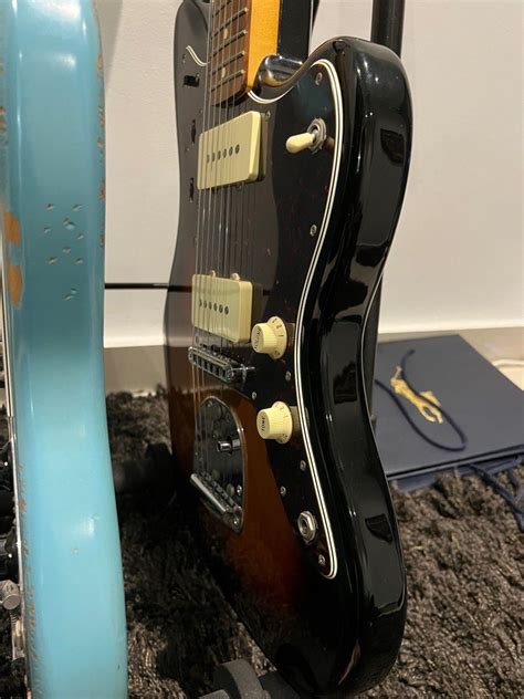 Fender Vintera 60s Jazzmaster Modified Electric Guitar Pau Ferro Fb 3 Tone Sunburst Fender