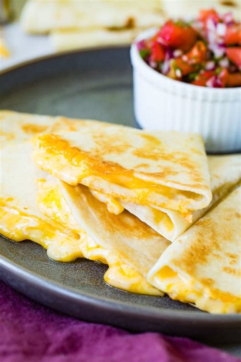 The BEST Quesadilla Recipe (Easy & Cheesy!) - Oh Sweet Basil