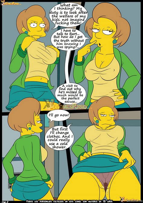 Bart Simpson And Edna Krabappel Milf Big Breast Tits