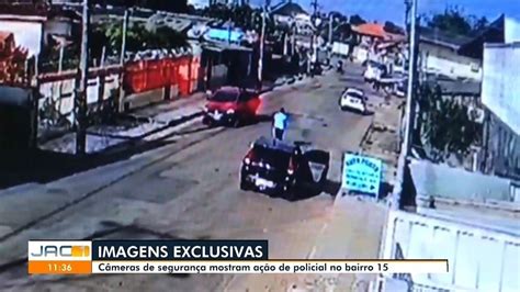 Vídeo Mostra Momento Em Que Policial Reage E Atira Em Assaltante Que Tentava Sequestrar